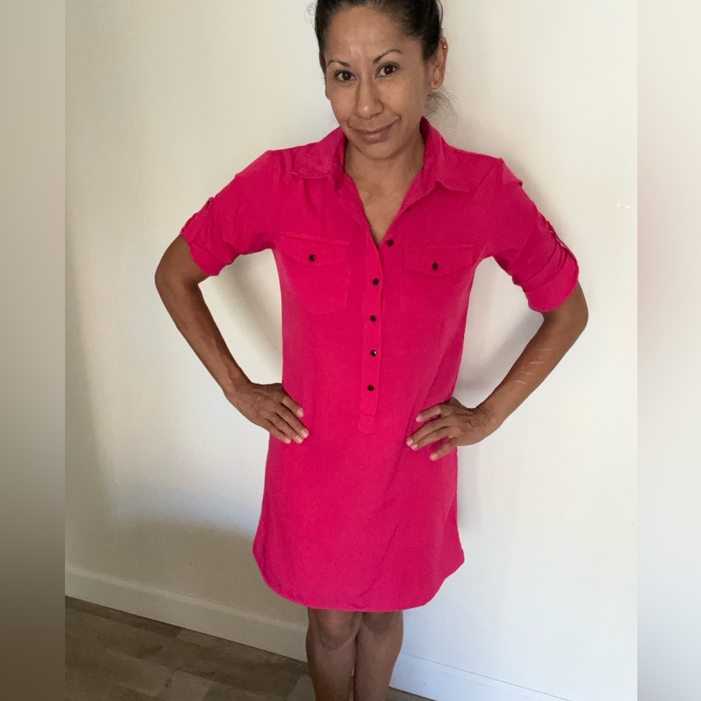 Speed Control Vibrant Pink Dress - Picture 5 of 5